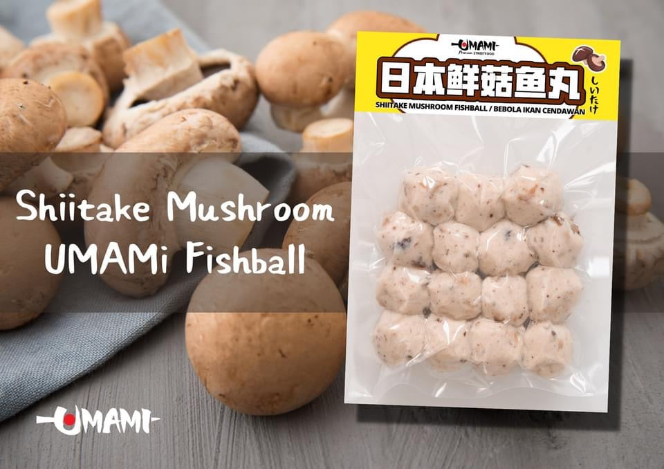 SHIITAKE MUSHROOM FISHBALL / 日本鲜菇鱼丸